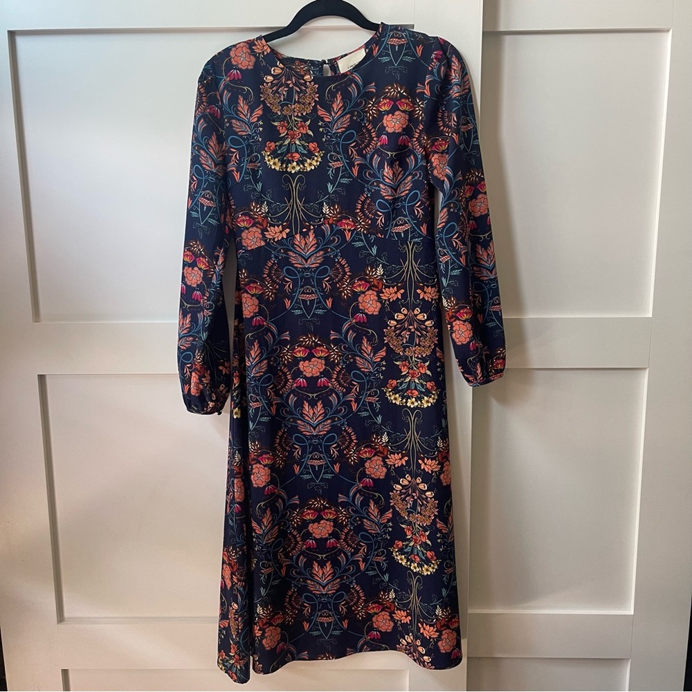 I.Madeline XS Floral Long Sleeve Dress